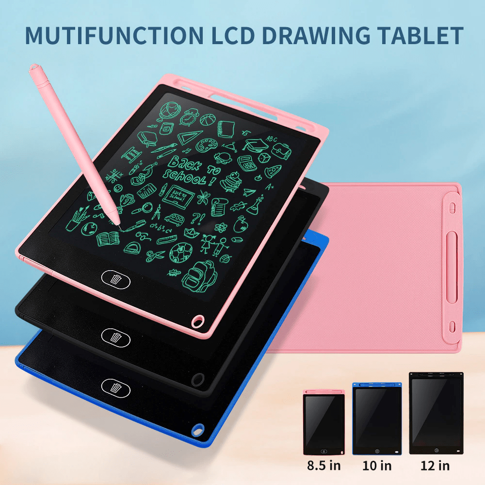 LCD Drawing Tablet For Children 8.5/10/12 inch