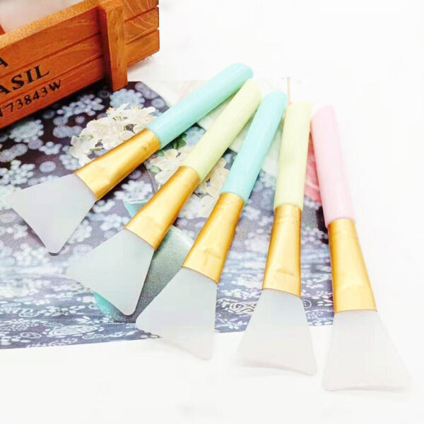 Pack of 5 (professional Soft Silicone Mask Brushes Foundation Makeup Brushes)