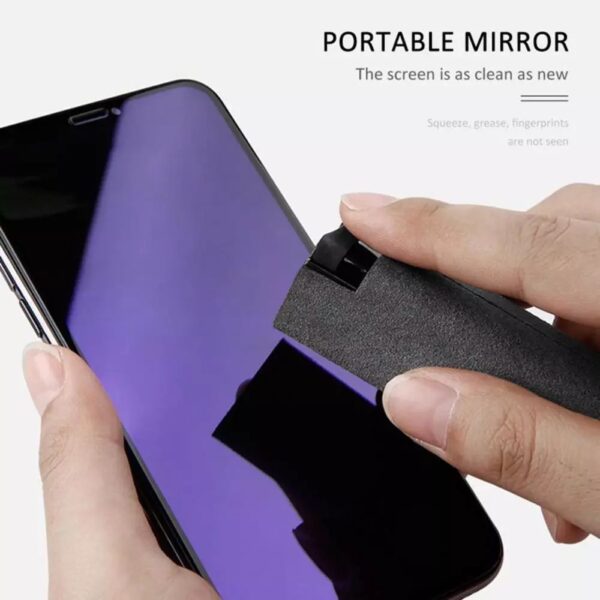 Phone Screen Cleaner Portable Sprayer Mobile, Tablet, Pc, Microfiber Cloth, Cleaning, Artifact Storage