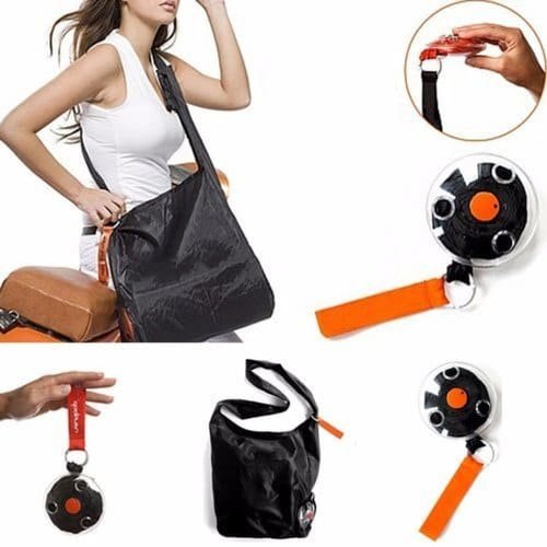 Roll Up Shopping Bag (random Color)