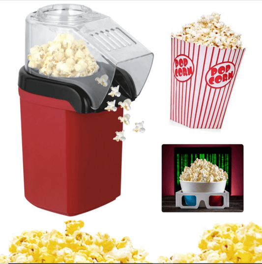 Electric Popcorn Maker Diy Household Automatic Mini Hot Air Popcorn