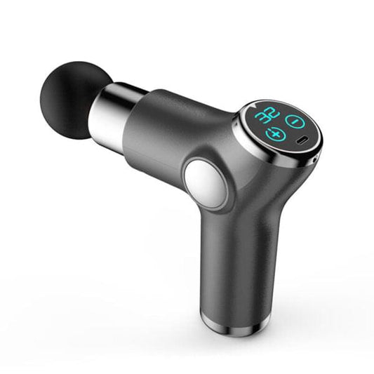 Mini Lcd Fascial Massage Gun (random Color)