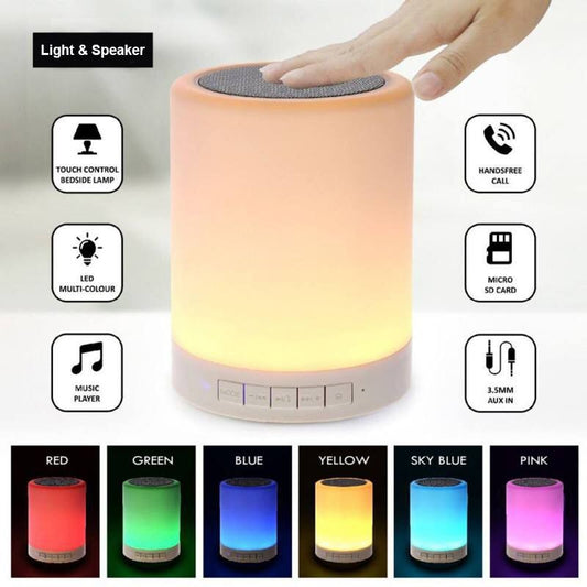 PORTABLE LED RGB SPEAKER